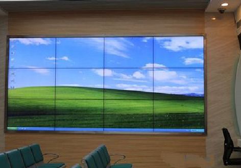 沐阳液晶拼接屏的另类用法。